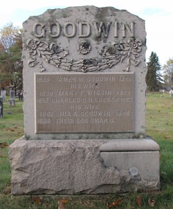 James W Goodwin gravestone