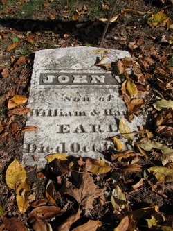 John W Earl gravestone